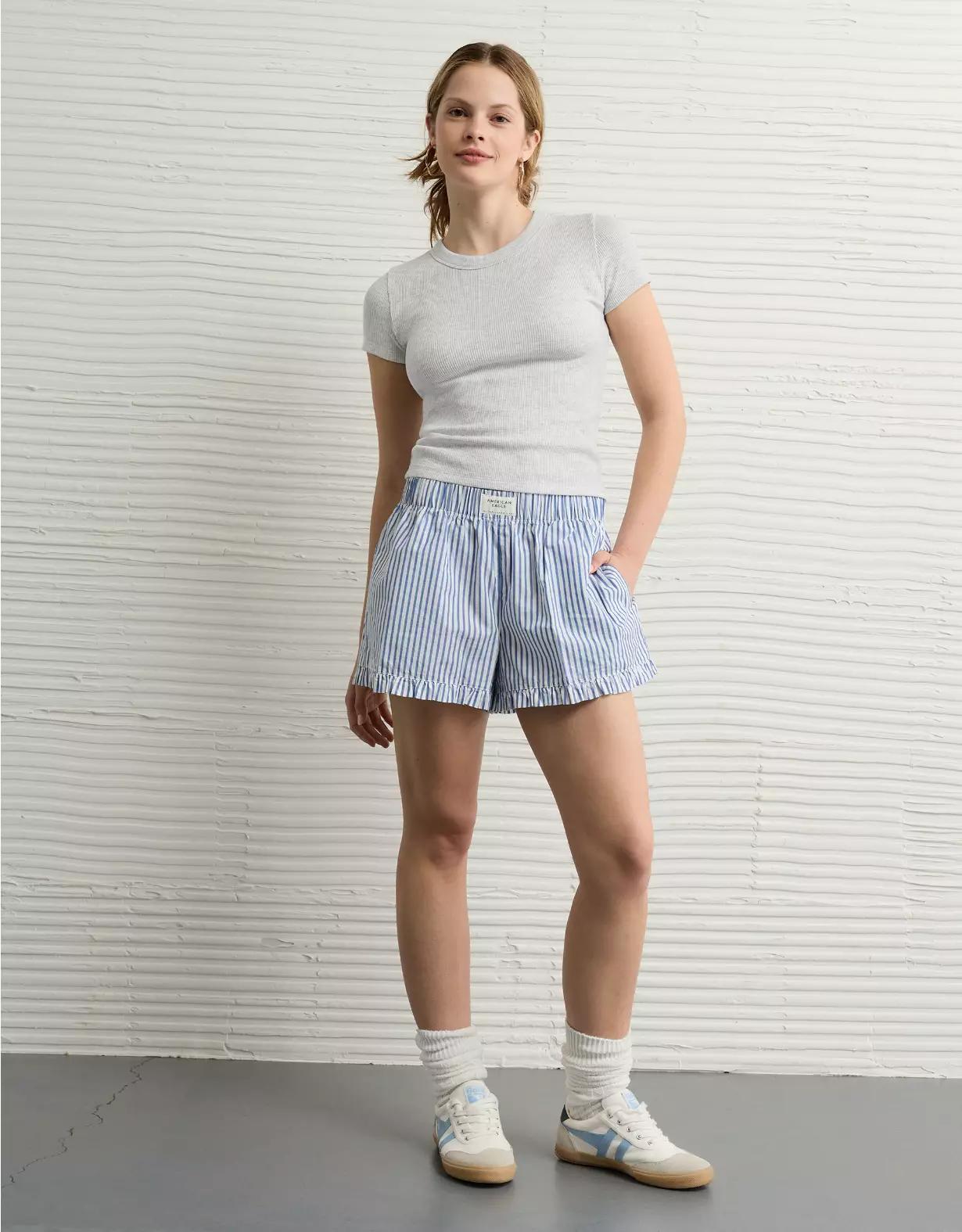 AE Ruffle Boxer Sleep Short Product Image