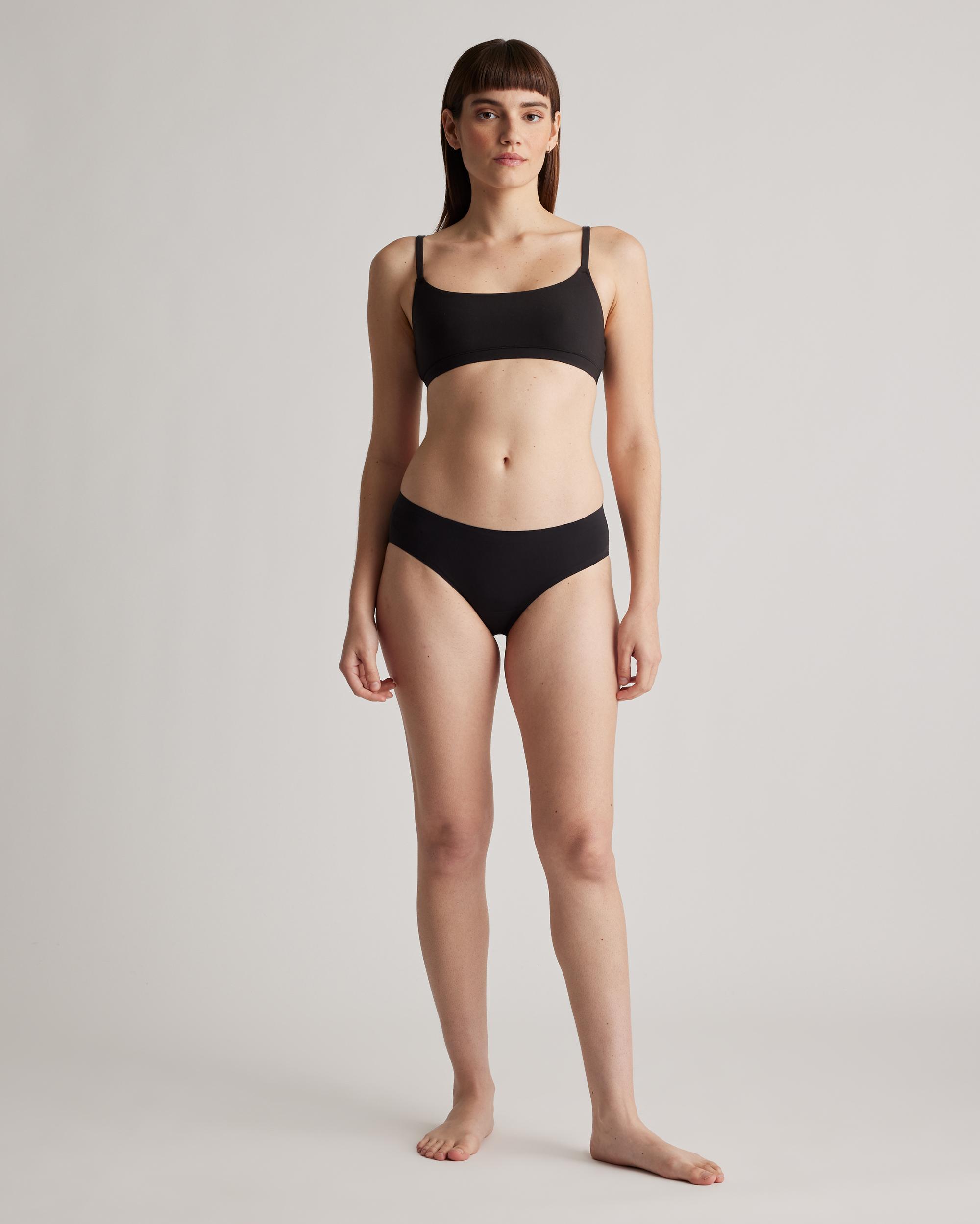 Quince | Women's Invisible Bonded Bikini Size XS, Nylon/Spandex Product Image