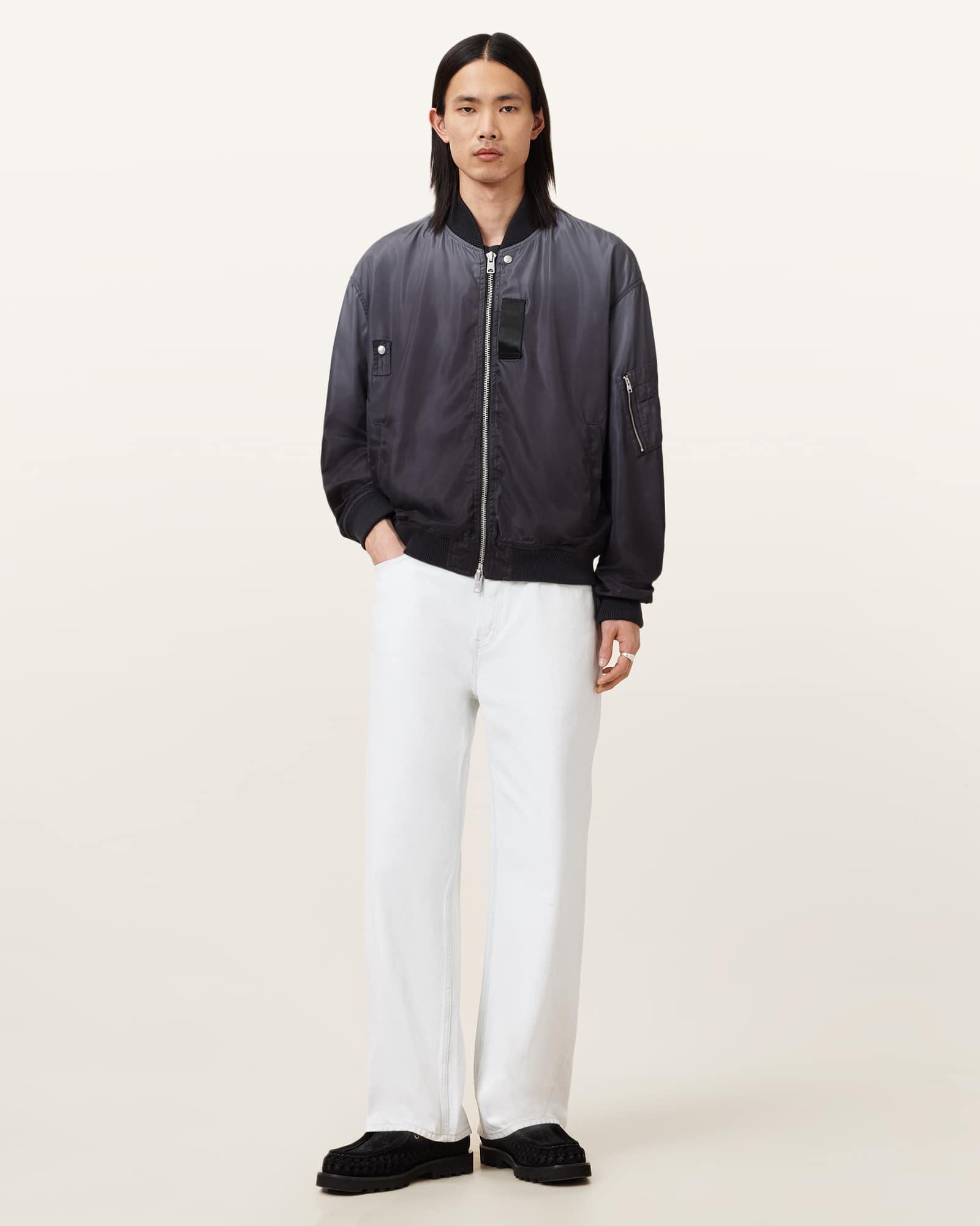 Cascade Relaxed Fit Bomber Jacket Product Image