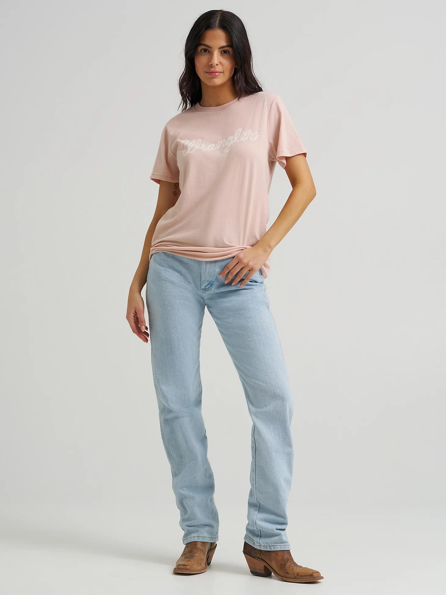 Women's Wrangler Rope Logo Reg Fit Tee | Women's TOPS | Wrangler® Product Image