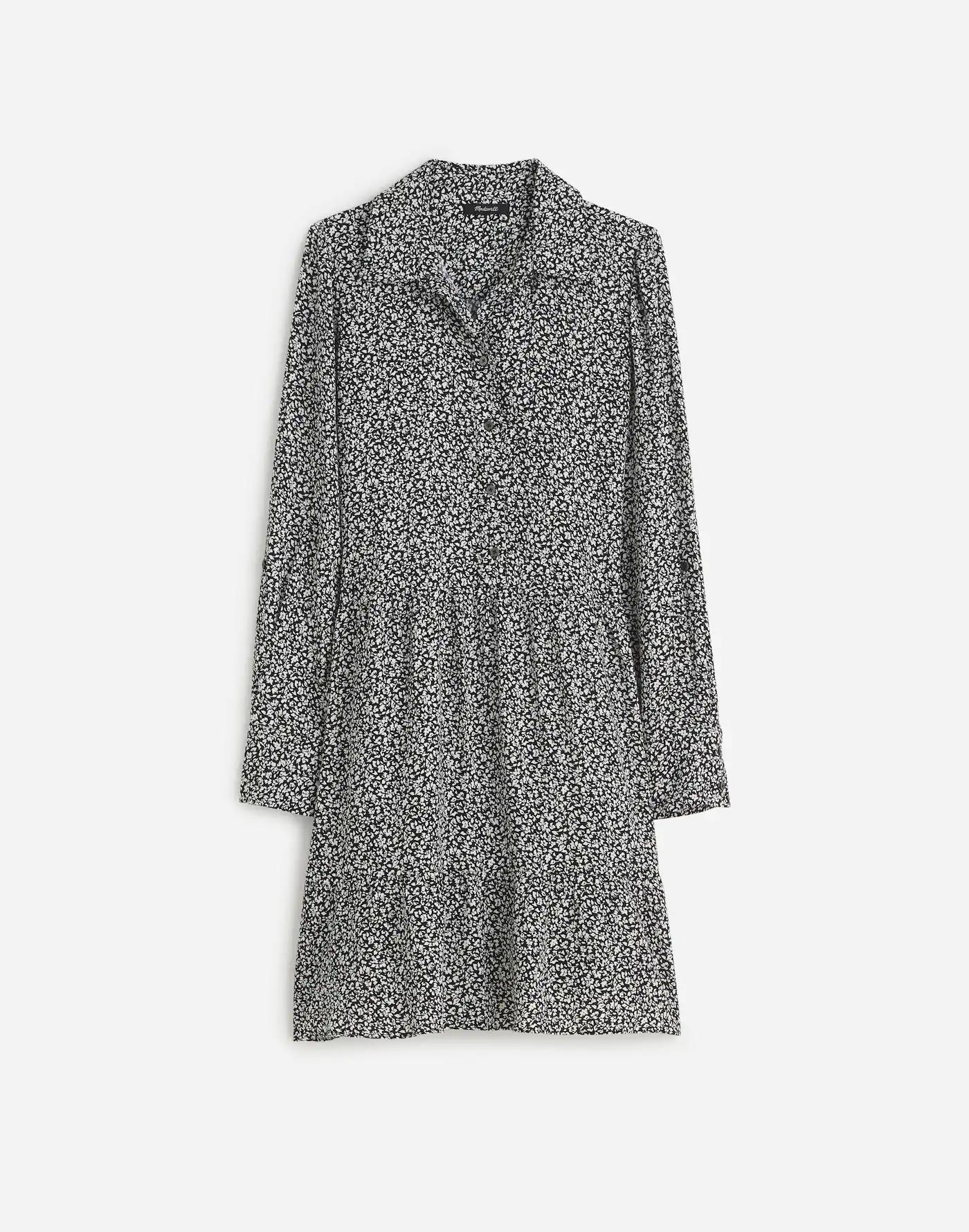 Tie-Waist Tiered Midi Dress Product Image