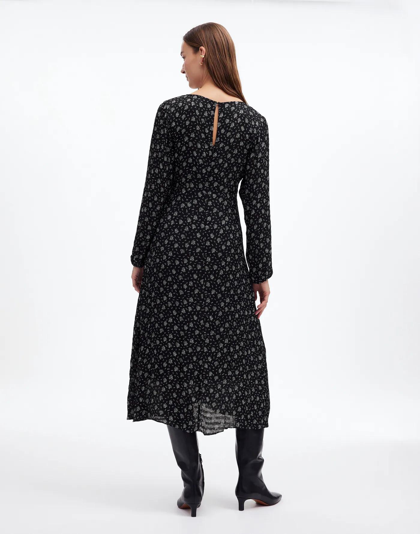 Ruched Midi Dress Product Image