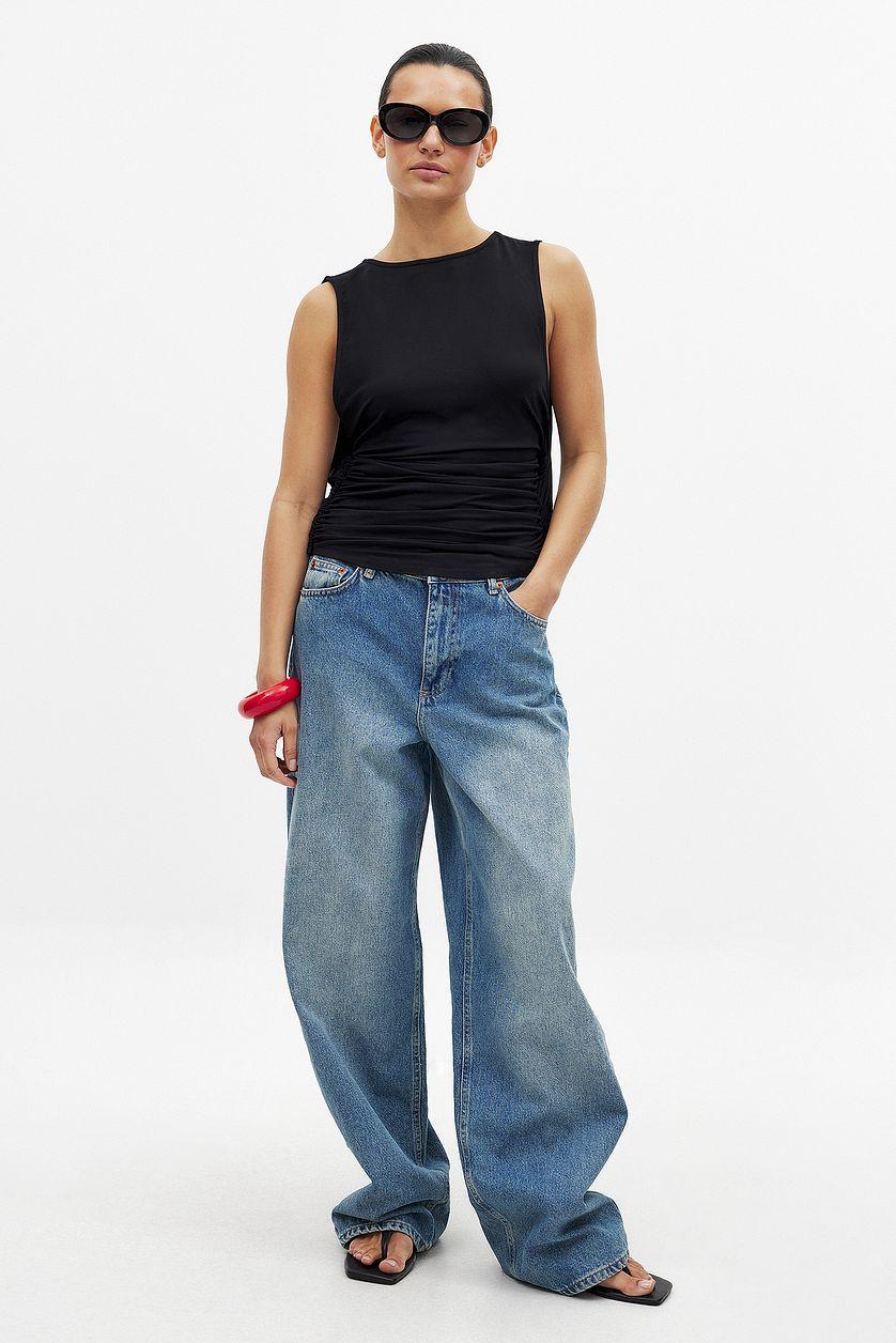 Soft Line Deep Back Top Product Image