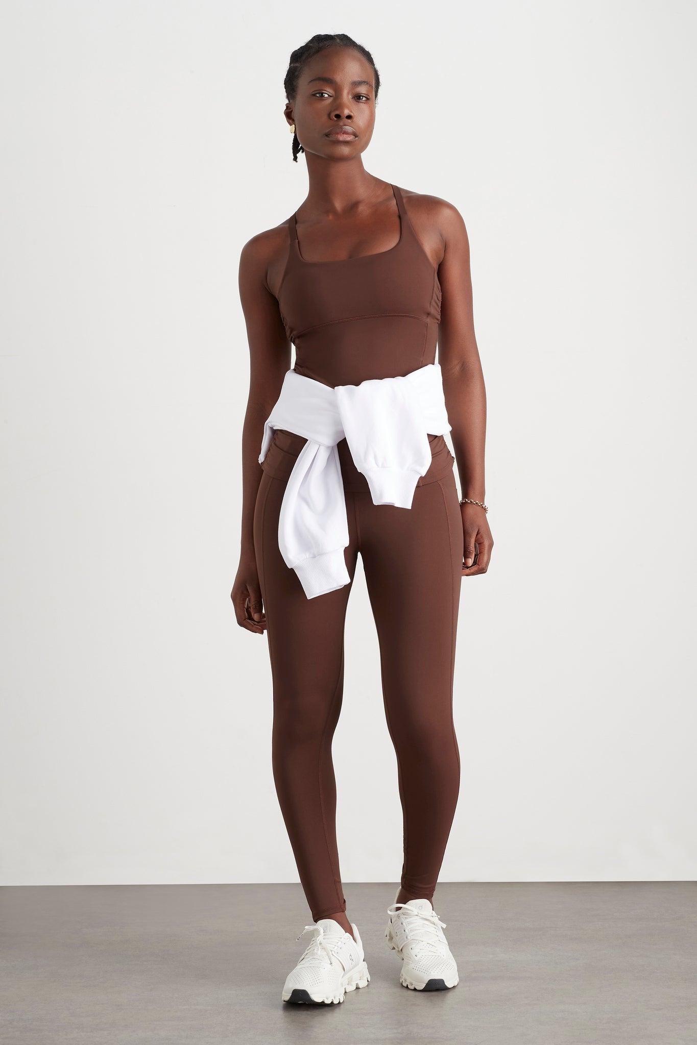 High Rise Drawstring Full Length Legging 225 Product Image