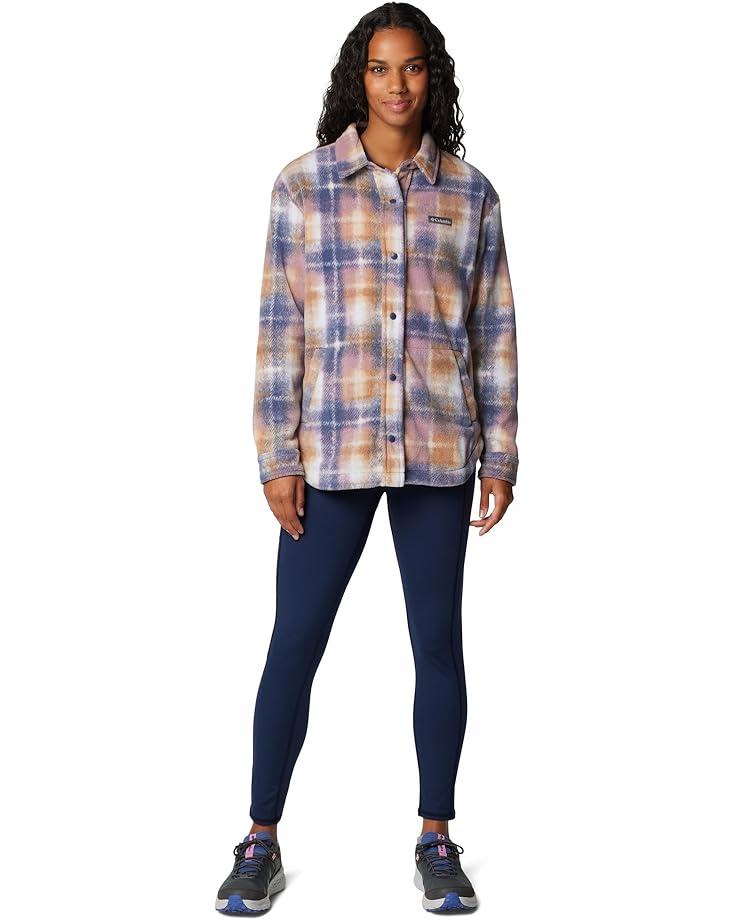 Loose Fit Fleece Shirt Jacket Product Image