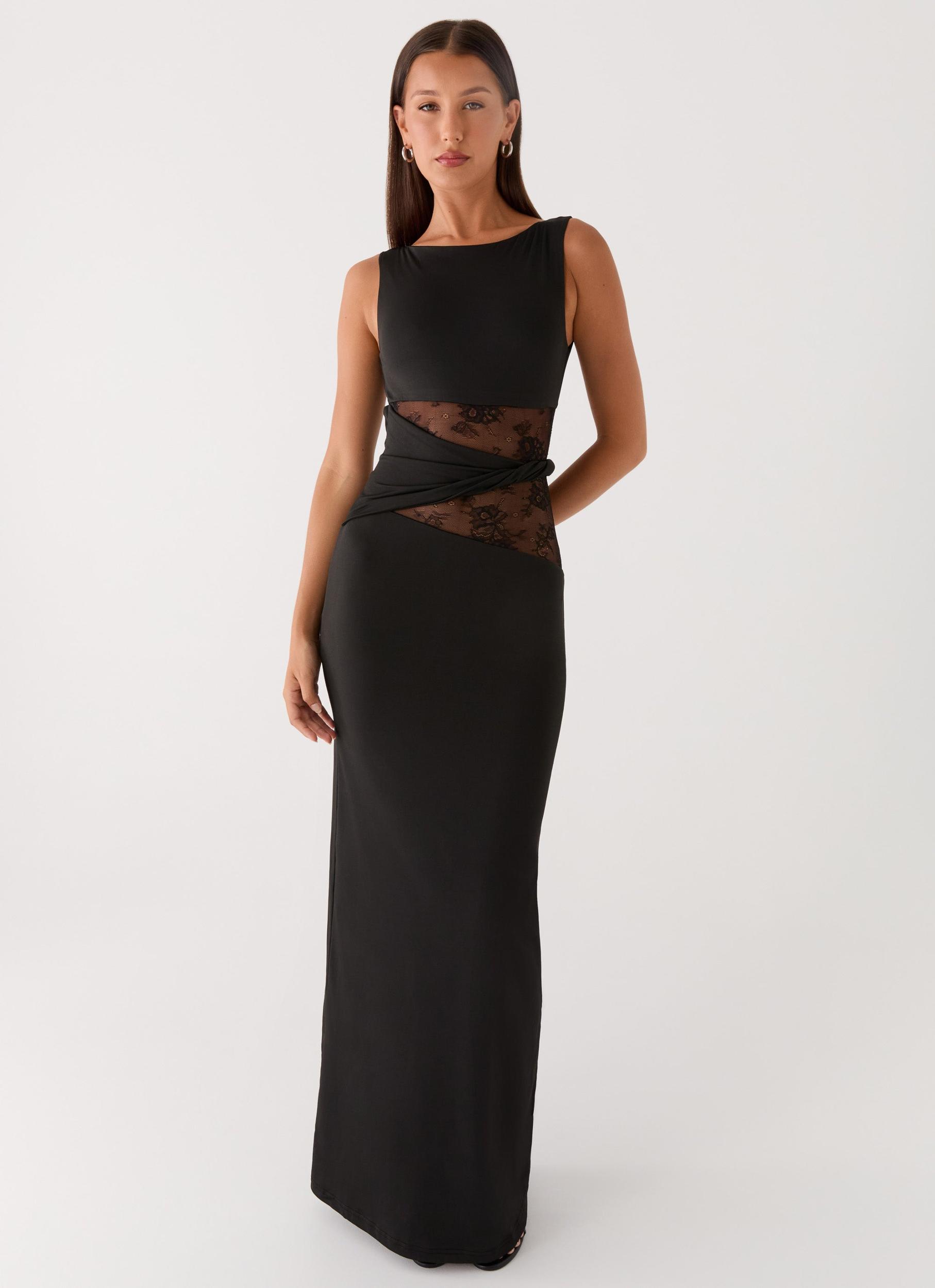 Karma Maxi Dress - Black Product Image