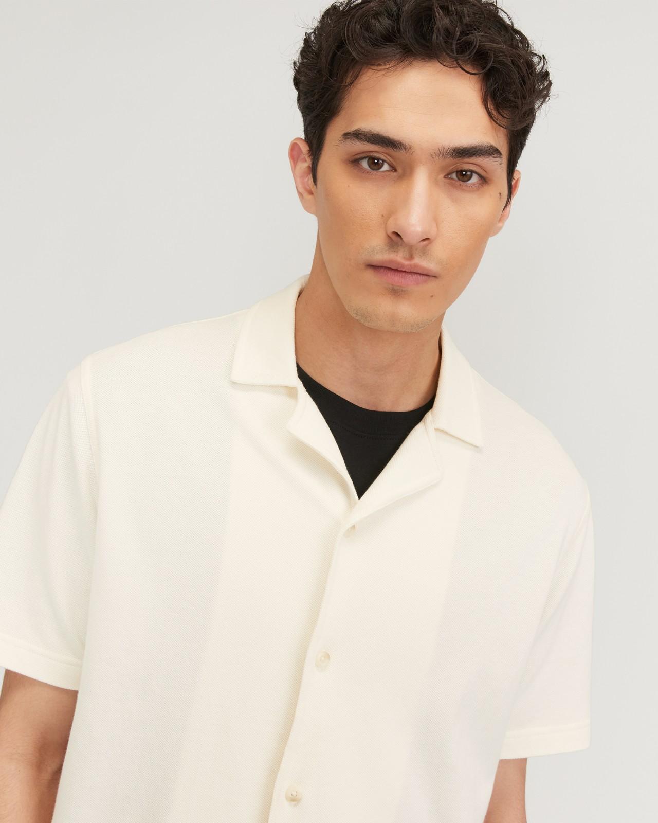 Mens Pique Short-Sleeve Shirt by Everlane Product Image