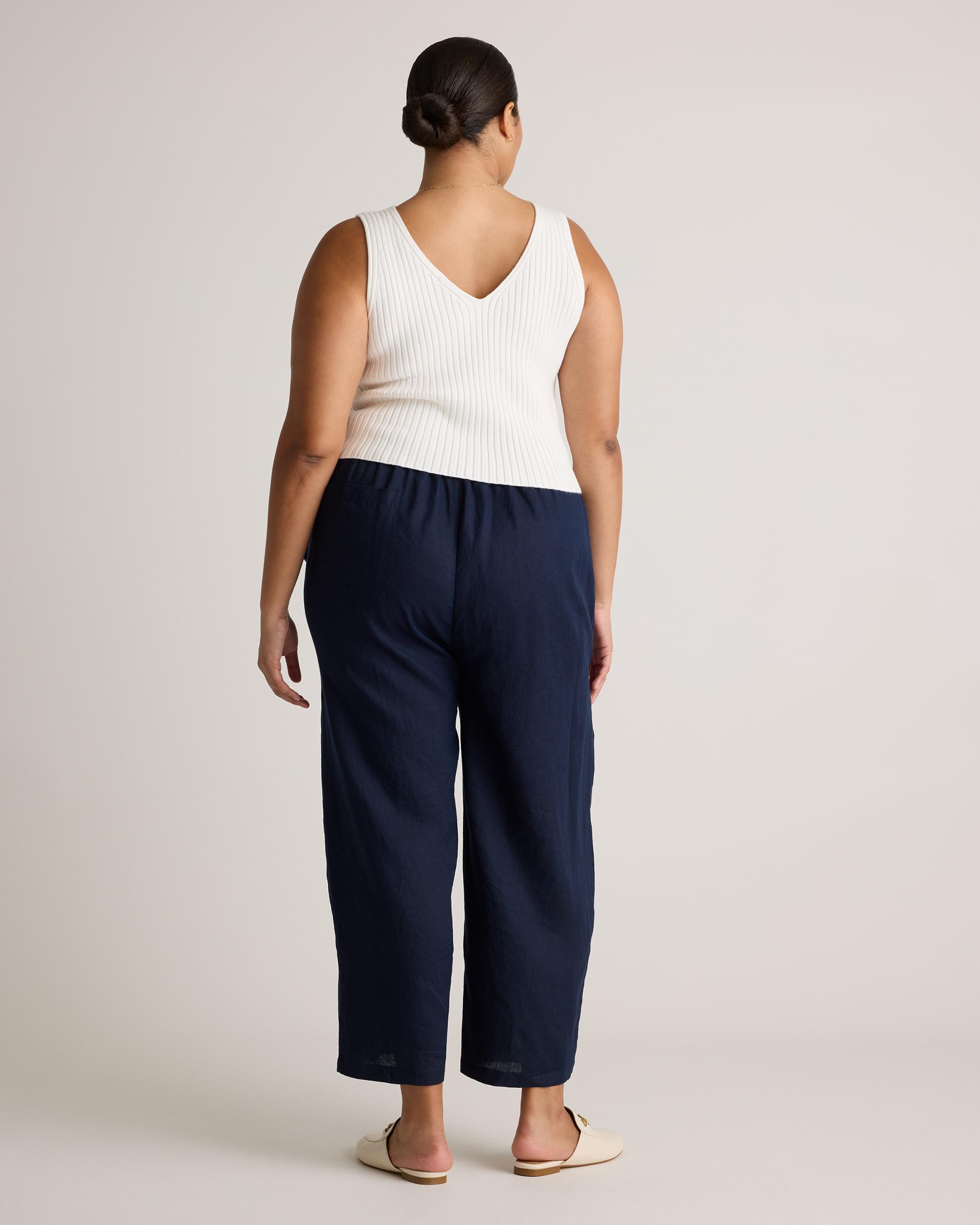 Quince | Women's Eco-Knit Cropped Sweater Tank Top Lenzing Modal Product Image