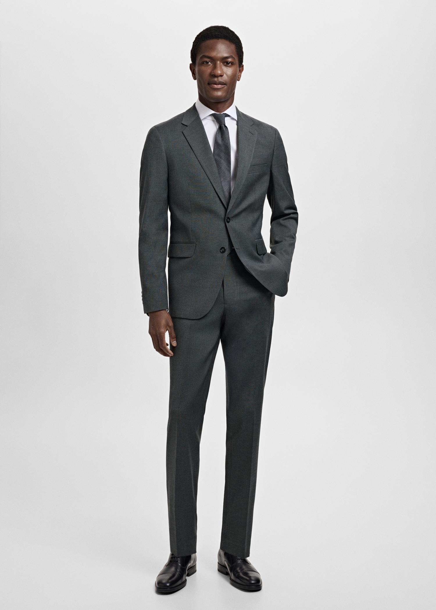 Milan slim-fit suit pants - Men | MANGO USA Product Image