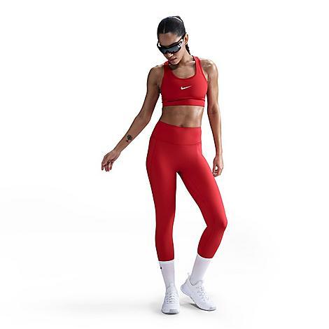Nike Womens Universa High-Waisted 7/8 Leggings with No Front Seam | HQ6813-010 Product Image
