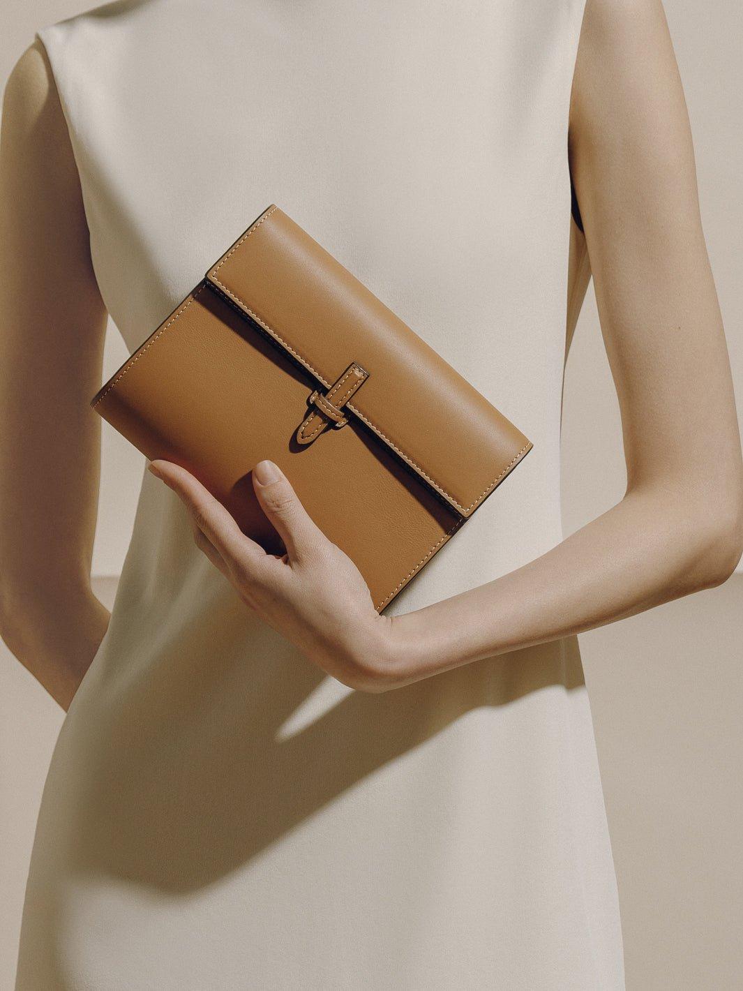 The Small Soft Clutch in Nappa Product Image