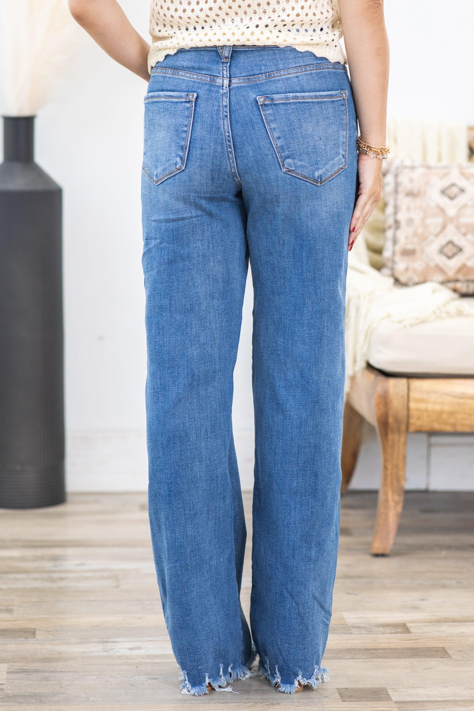 Lovervet Tummy Control 90's Vintage Loose Jeans Product Image