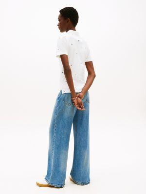 Slim Fit Flag Stretch-Cotton Polo Product Image