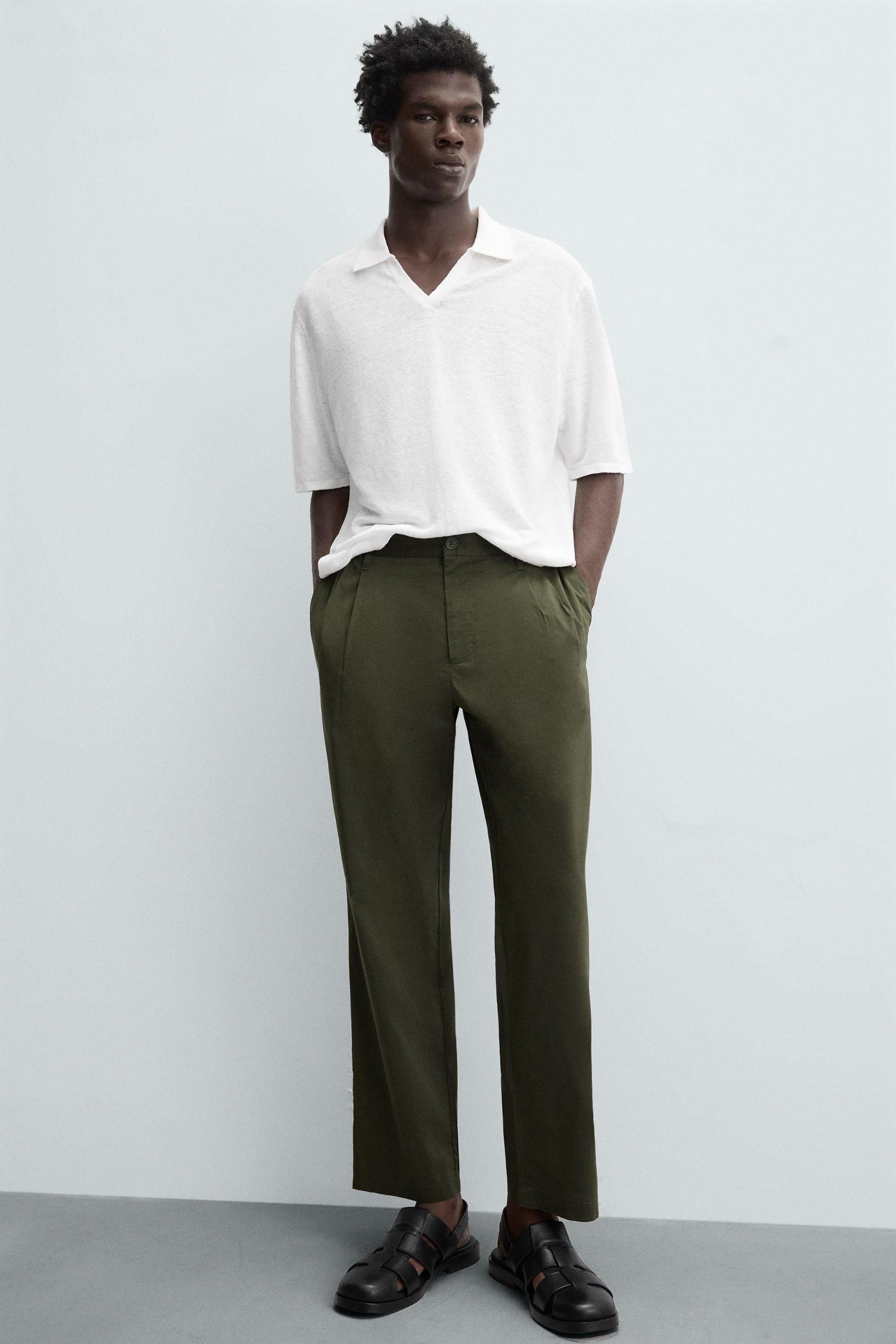 LIGHTWEIGHT RELAXED FIT PANTS Product Image