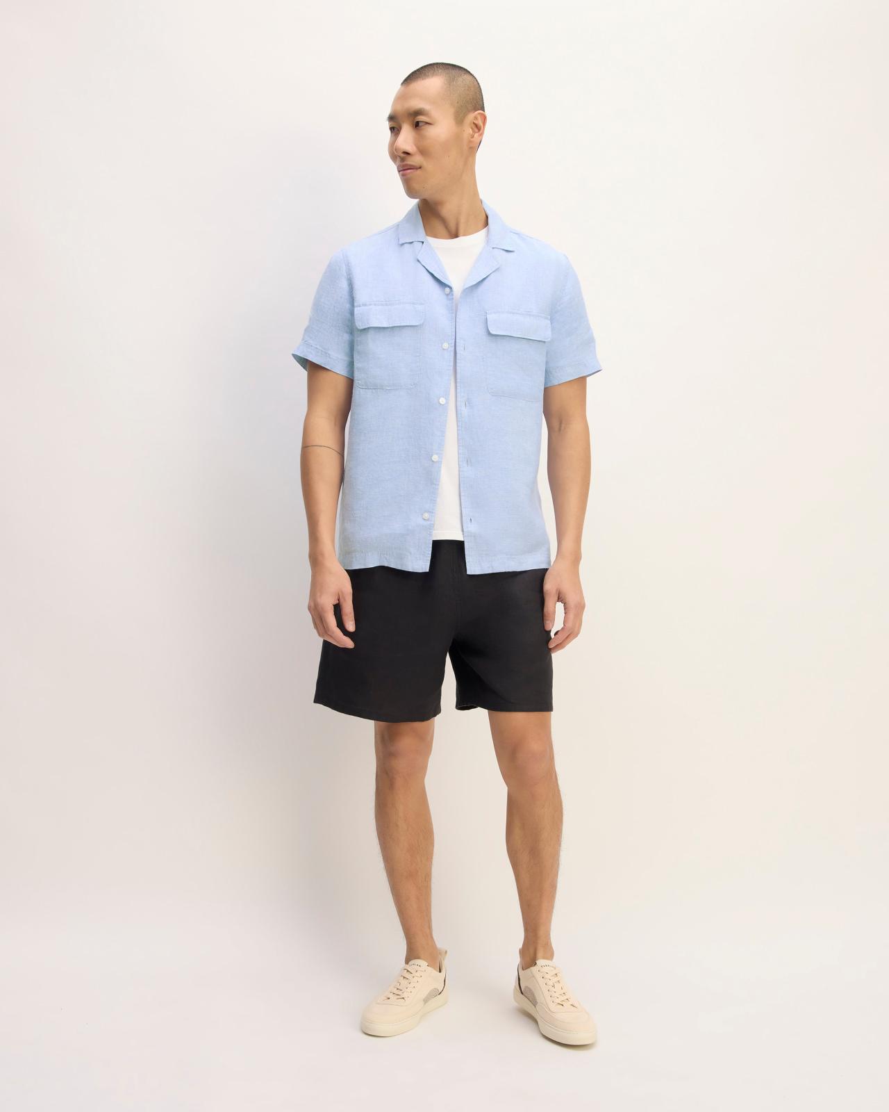 Mens Resort Shirt in Linen by Everlane Product Image
