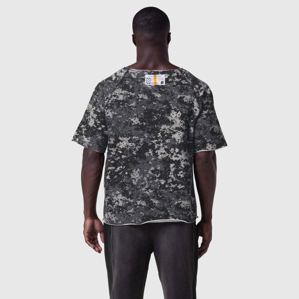 1114. Vintage Raw Hem Pump Cover - Pixel Camo Product Image