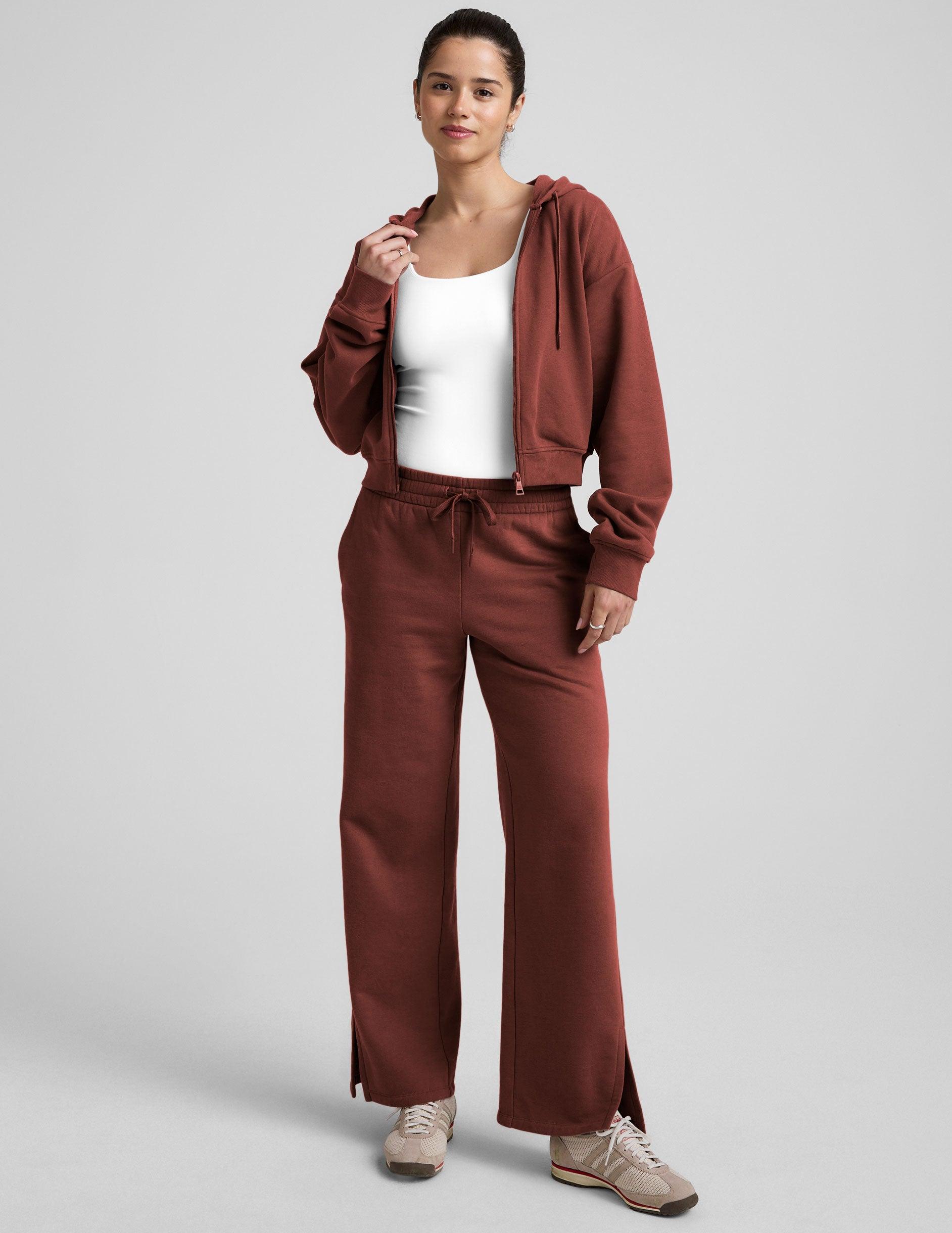 LuxeFleece Zip Up Hoodie Product Image