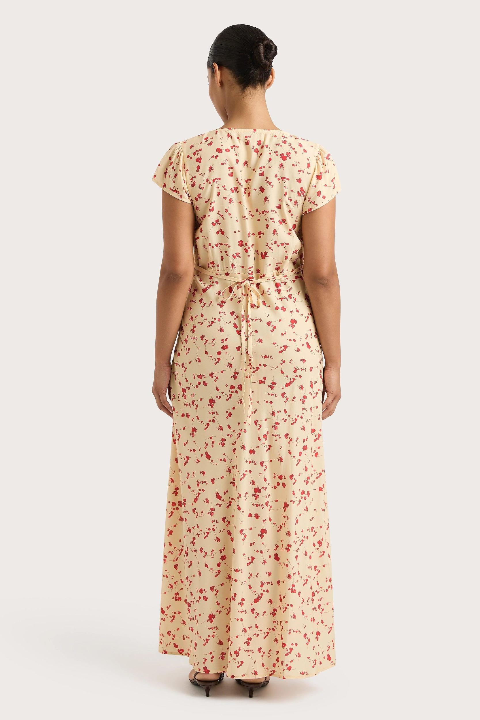 Yerres Mini Dress Blossom Yellow - Final Sale Product Image