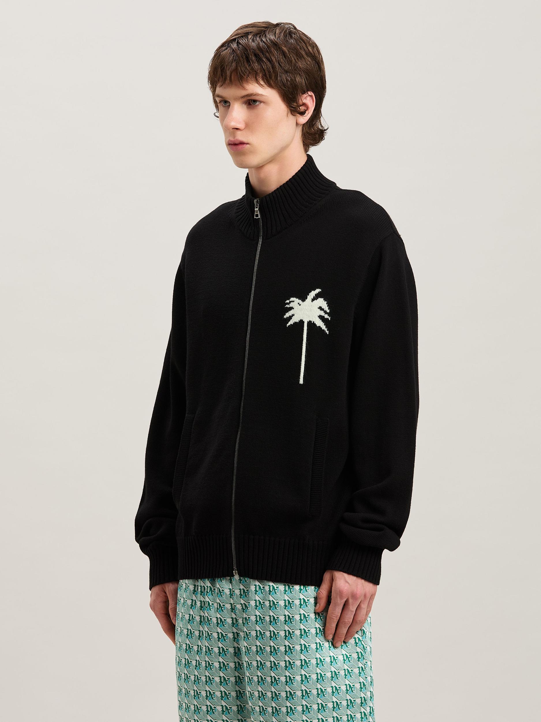 PALMS KNIT TRACK TOP OFF WHITE - GREY ME Product Image