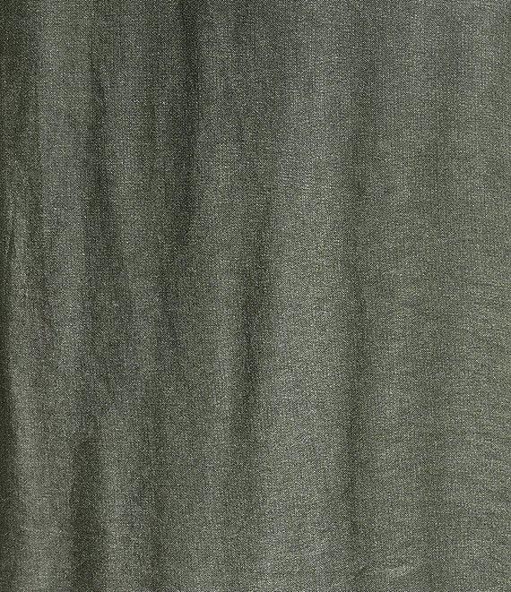 M Made in Italy Silky V-Neck 3/4 Sleeve Hi-Low Top Product Image