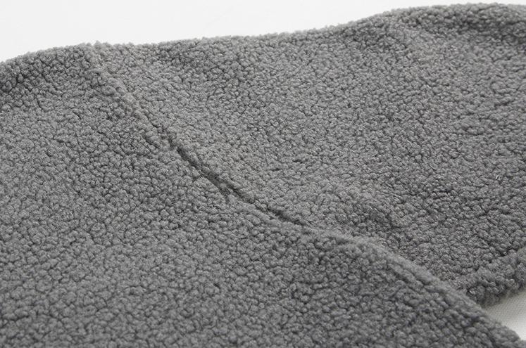 RT No. 3348 HALF ZIP-UP FLEECE HOODIE Product Image