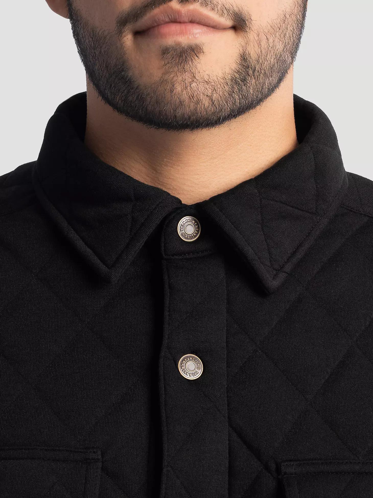 Men's Workwear Diamond Quilted Shacket Product Image