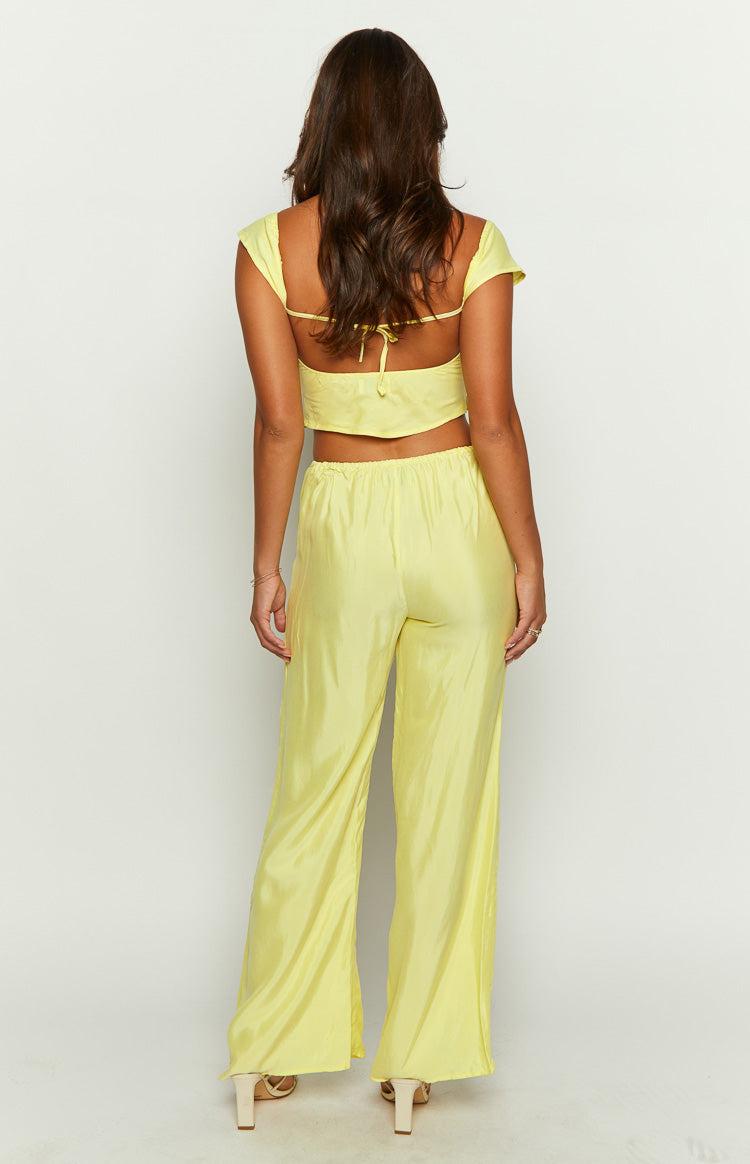 Bridget Yellow Pants Product Image