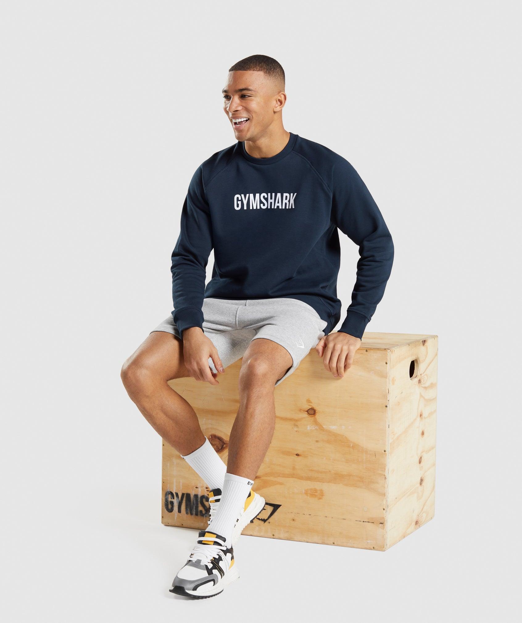 Gymshark Apollo Crew - Navy Male Product Image