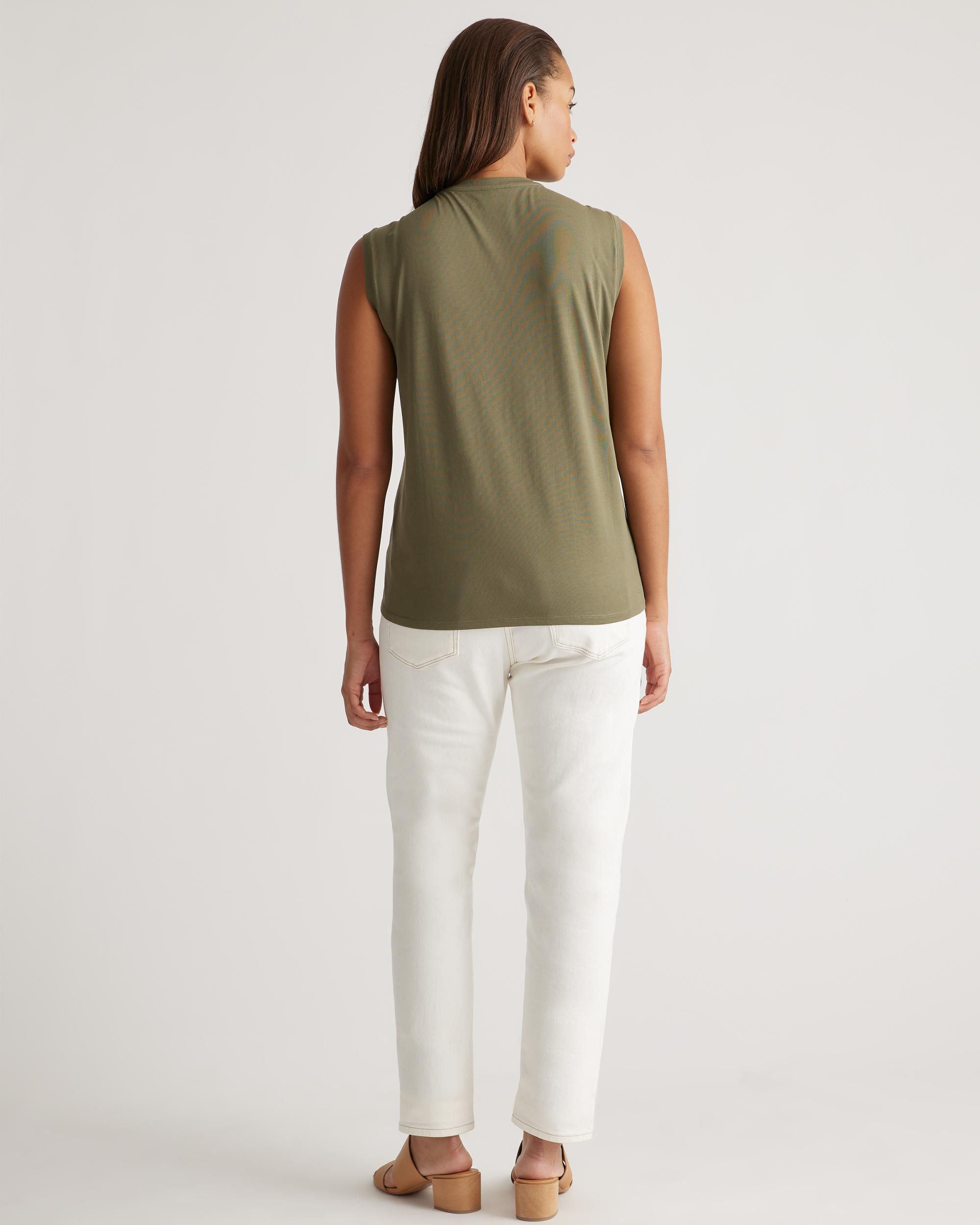 Quince | Women's Cotton Modal Muscle Tank Top Cotton/Modal Product Image