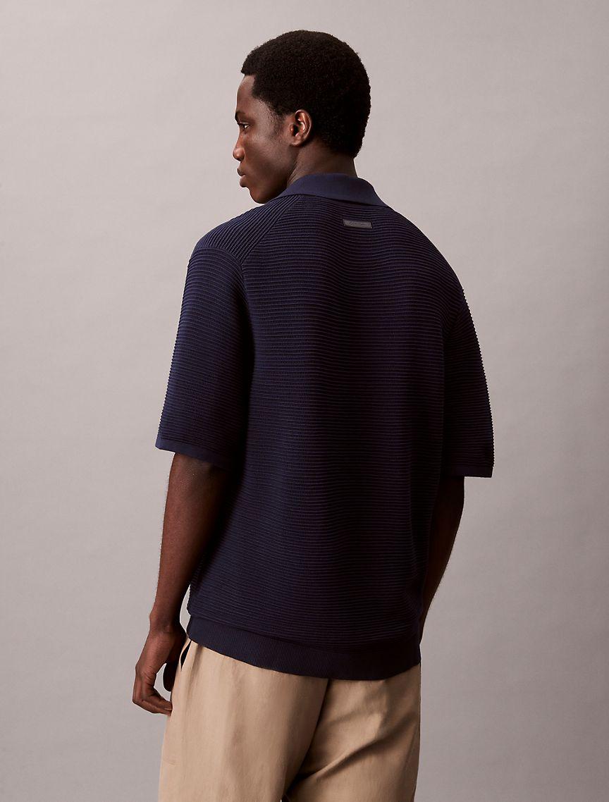 Tech Knit Sweater Polo Shirt Product Image