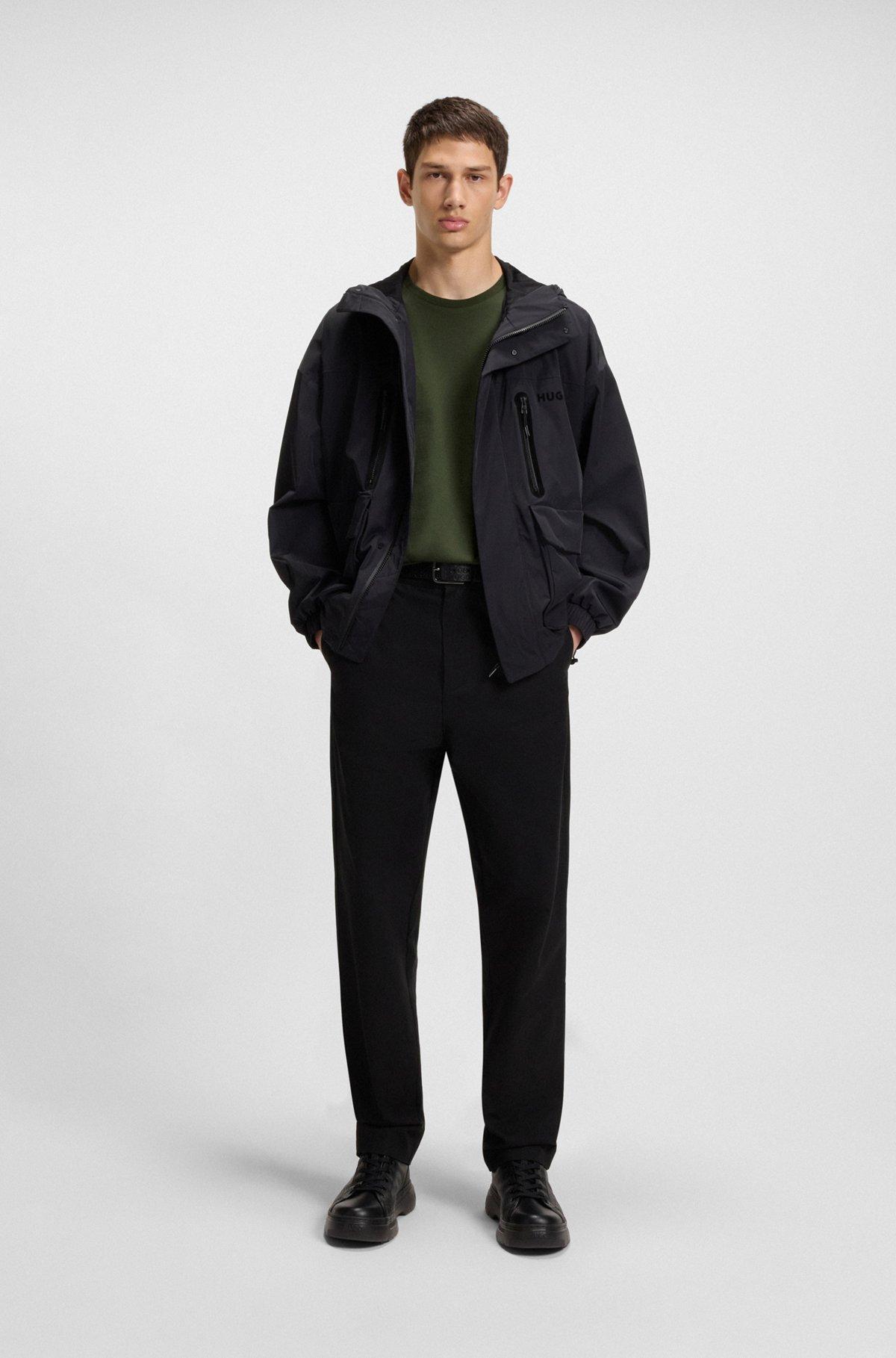 Slim-fit T-shirt with mercerized cotton Product Image