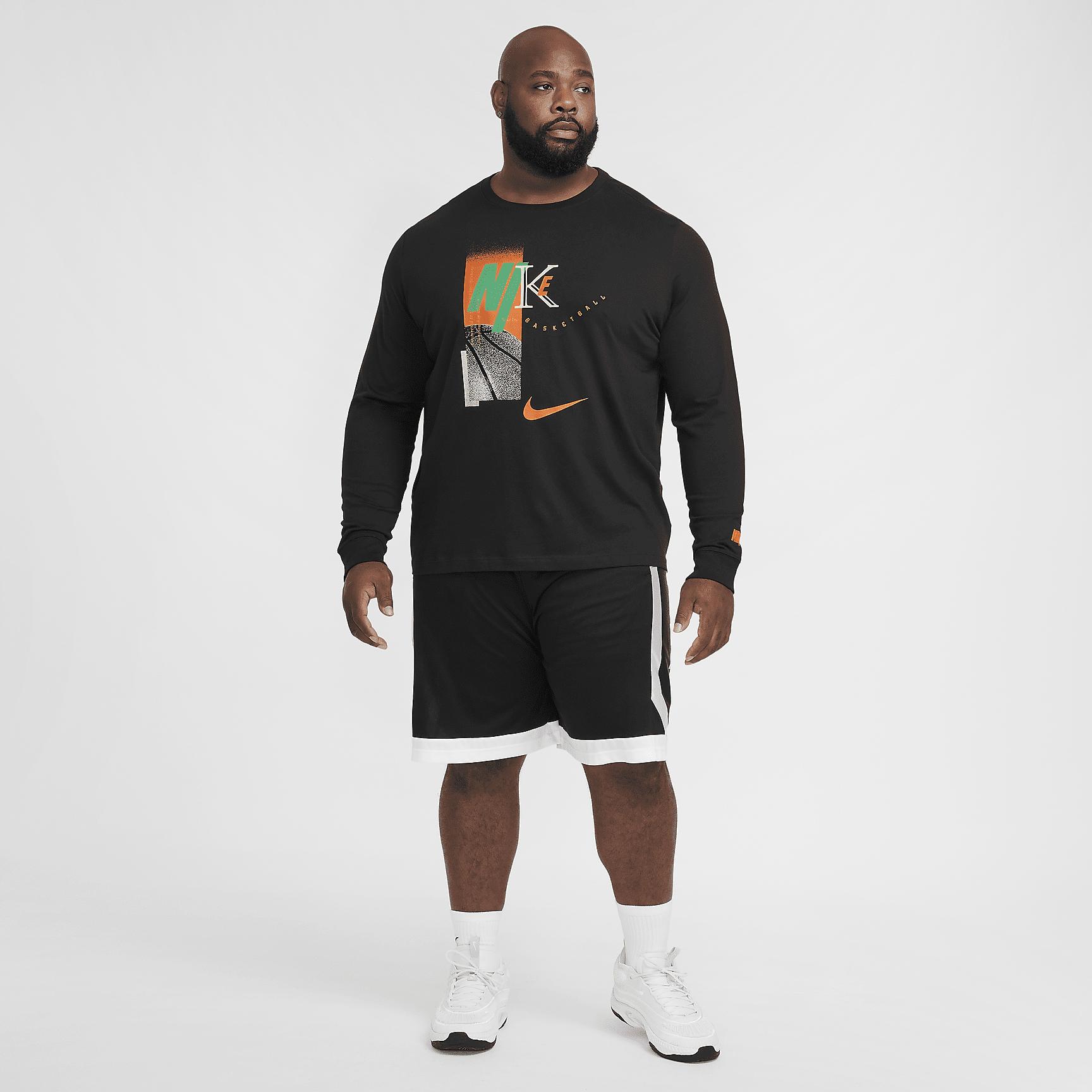 Nike Men's Long-Sleeve Basketball T-Shirt Product Image