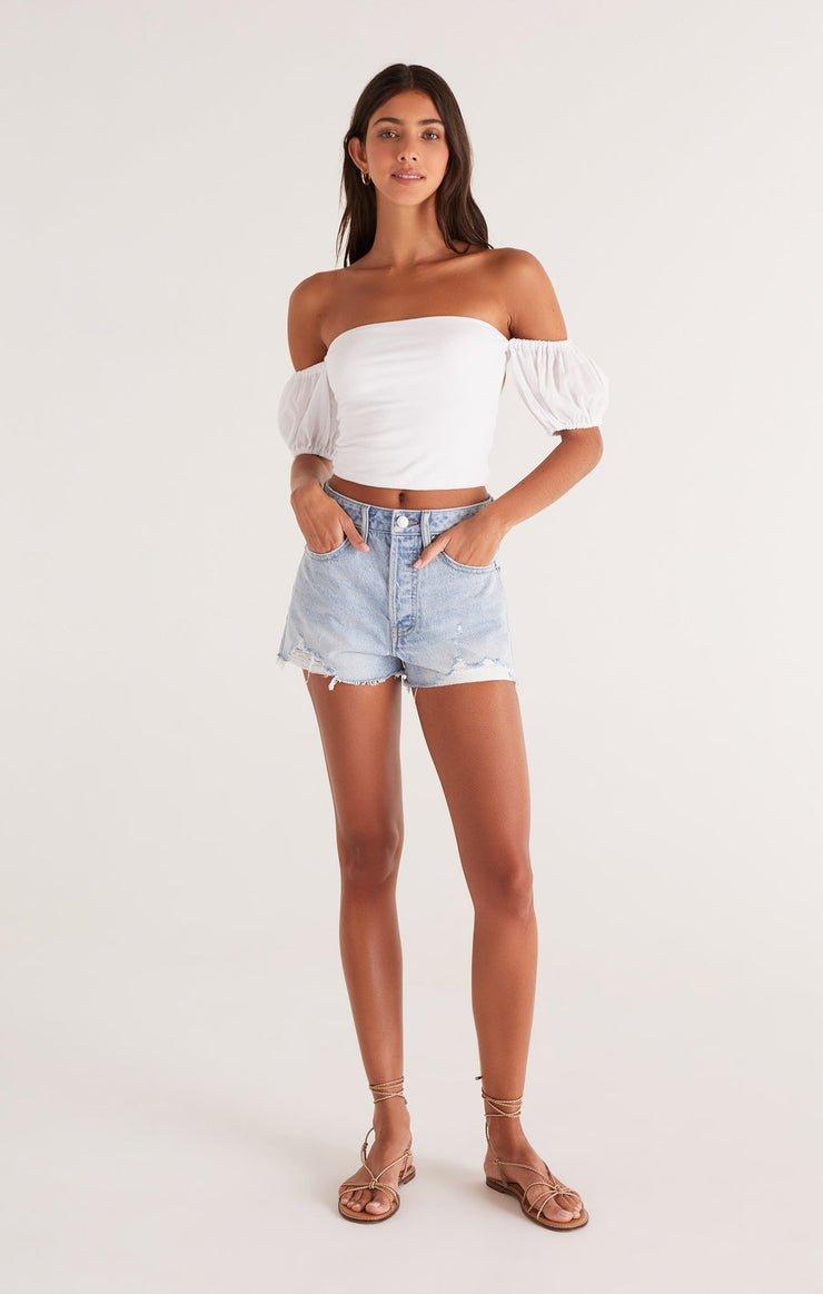 CLASSIC HI-RISE DENIM SHORT Product Image