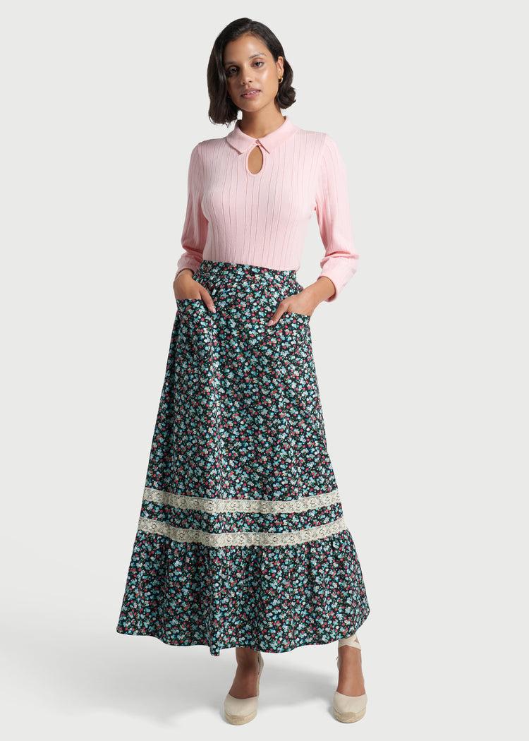 Pearly Paradise Keyhole Sweater Product Image