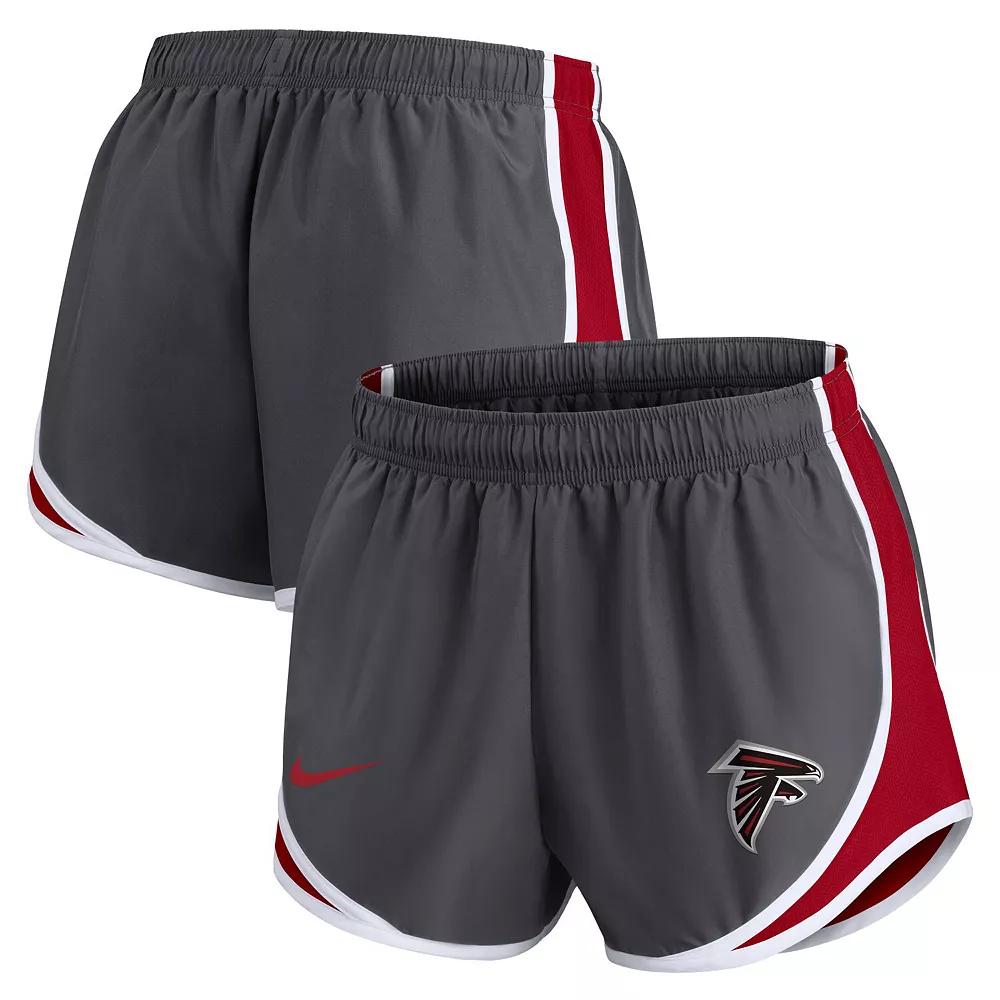 Women's Nike Charcoal Los Angeles Chargers Logo Performance Tempo Shorts,  Product Image