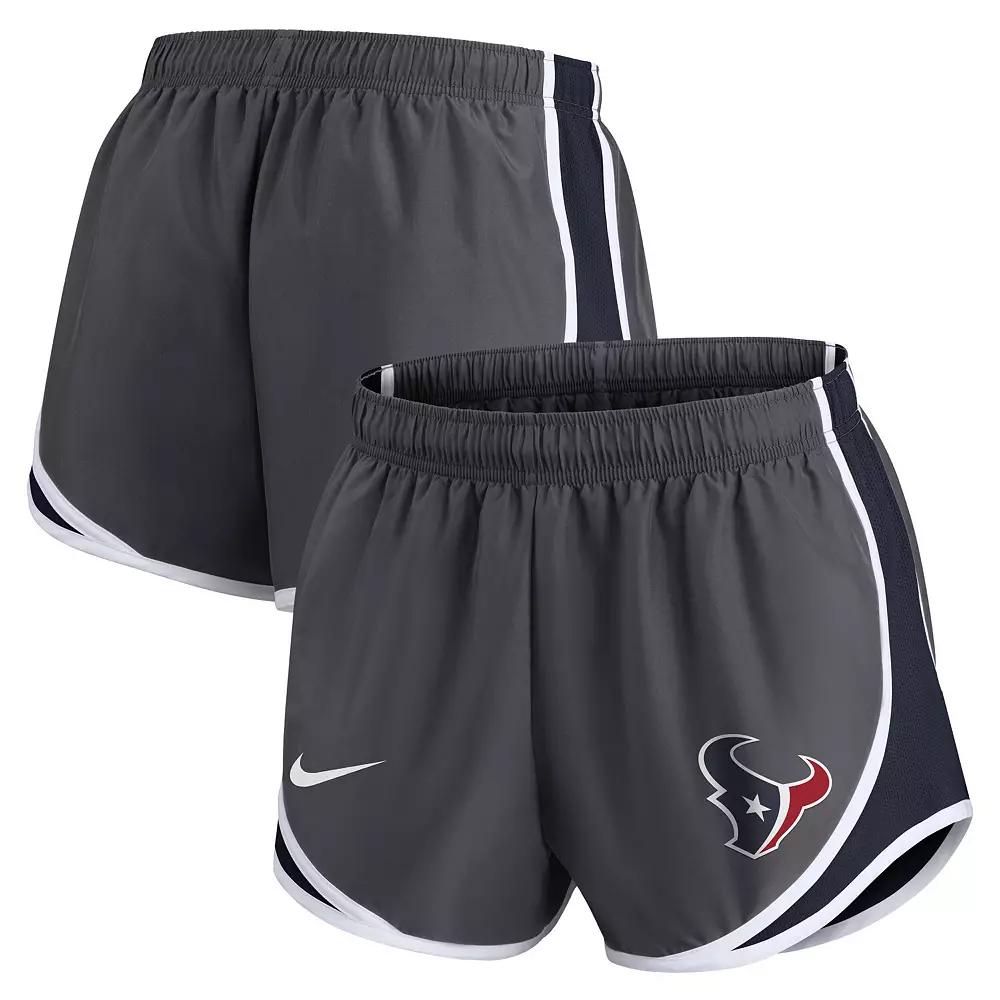 Women's Nike Charcoal Los Angeles Chargers Logo Performance Tempo Shorts,  Product Image