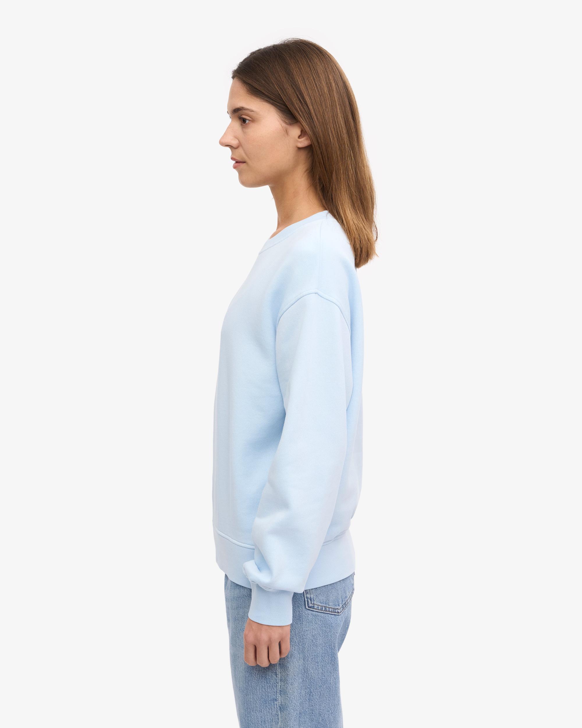 Women Classic Organic Crew - Polar Blue Product Image