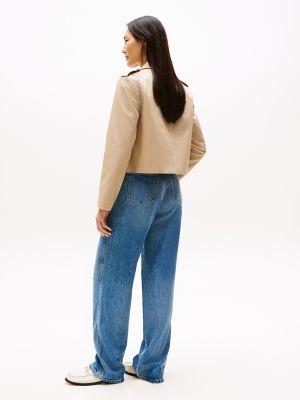 Cropped Trench Jacket Product Image