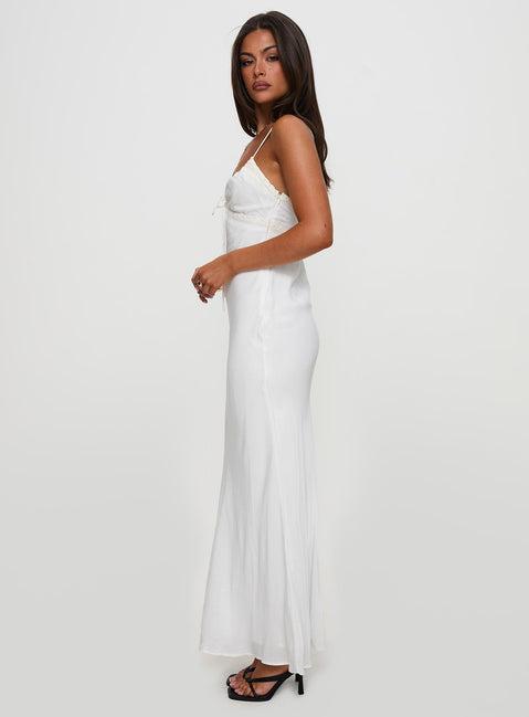 Emily Maxi Dress White Product Image