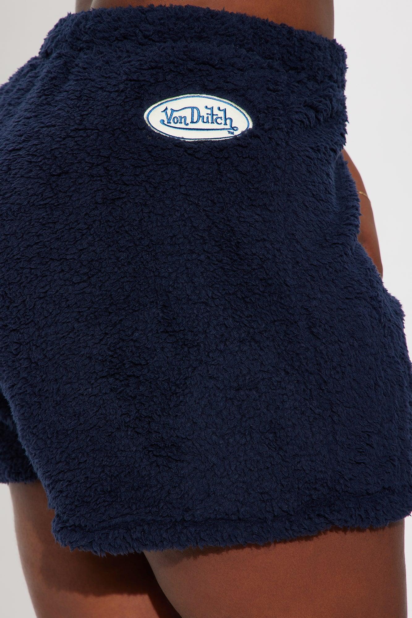 Von Dutch Spread Your Wings Shorts - Navy Female Product Image