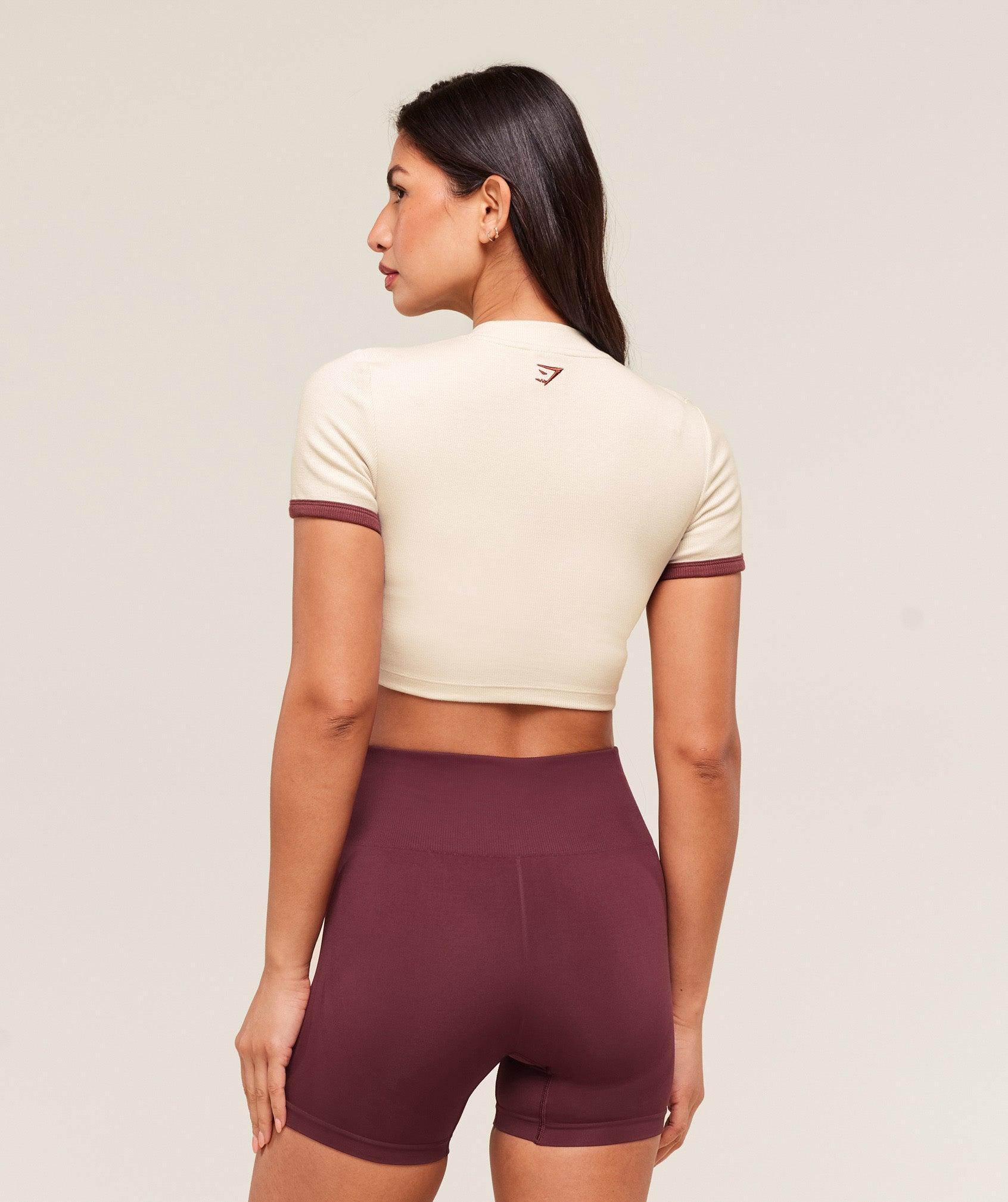 Ribbed Cotton Crop Top Product Image