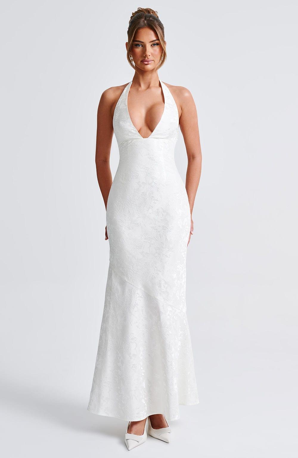 Josephine Maxi Dress - Ivory Product Image