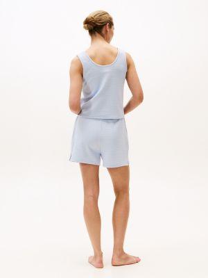 Waffle Texture Tank and Short Sleep Set Product Image
