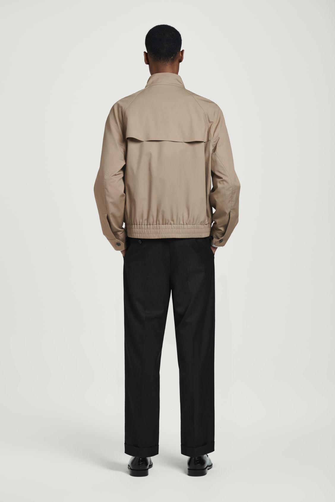 WATER-REPELLENT HARRINGTON JACKET Product Image