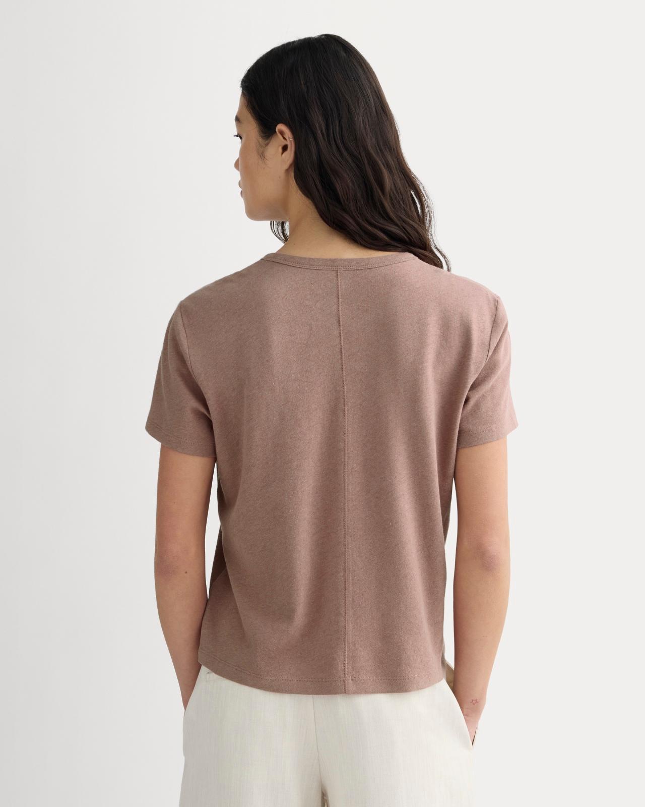 Womens Box-Cut T-Shirt in Cotton Linen by Everlane Product Image