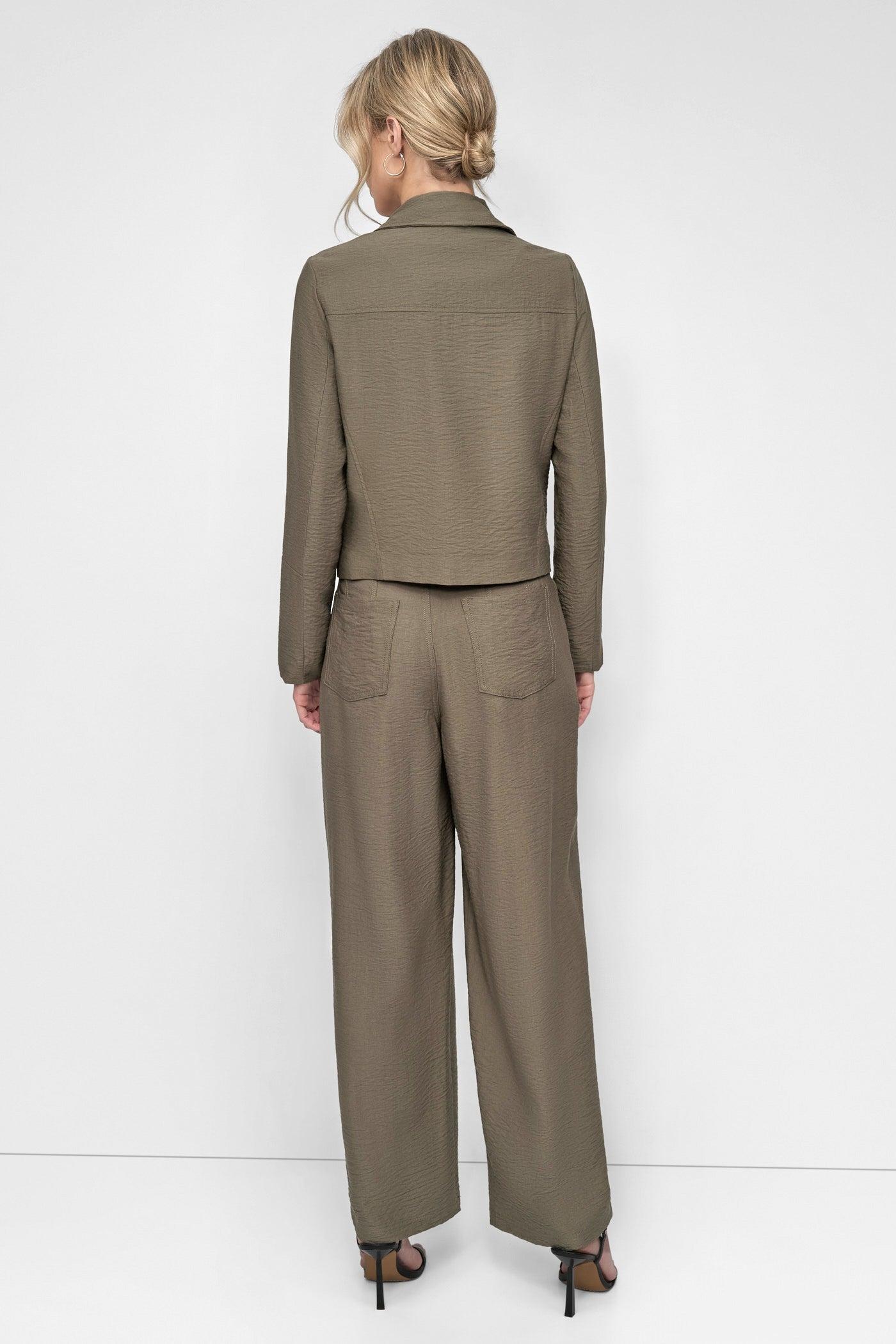 ZIPPER CRINKLE JACKET Product Image