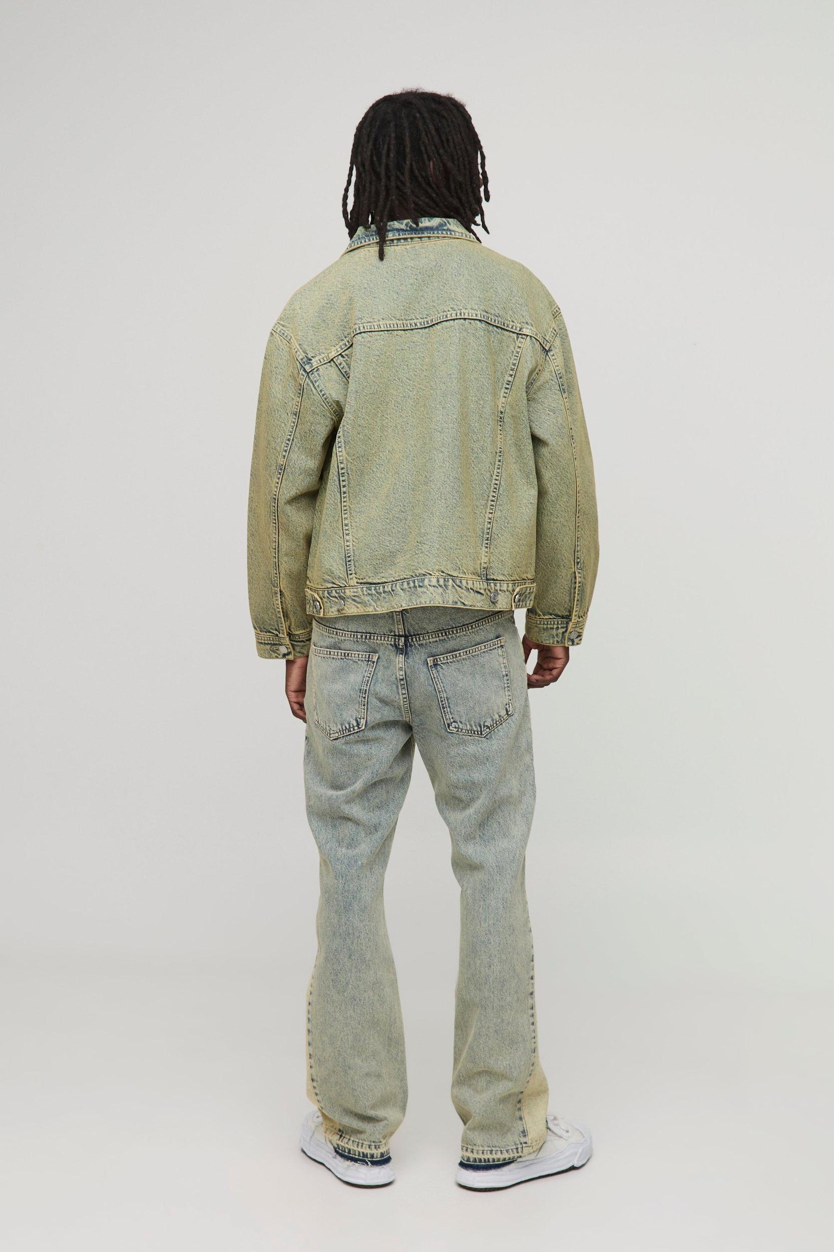 Regular Denim Jacket | boohooMAN USA Product Image