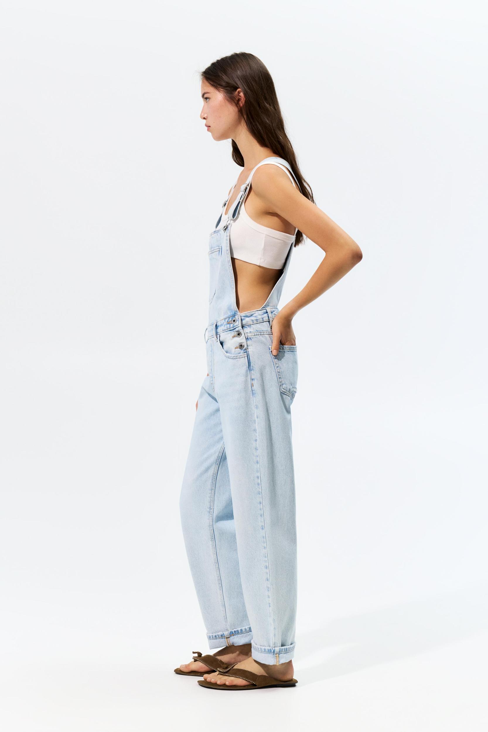 Denim overalls Product Image