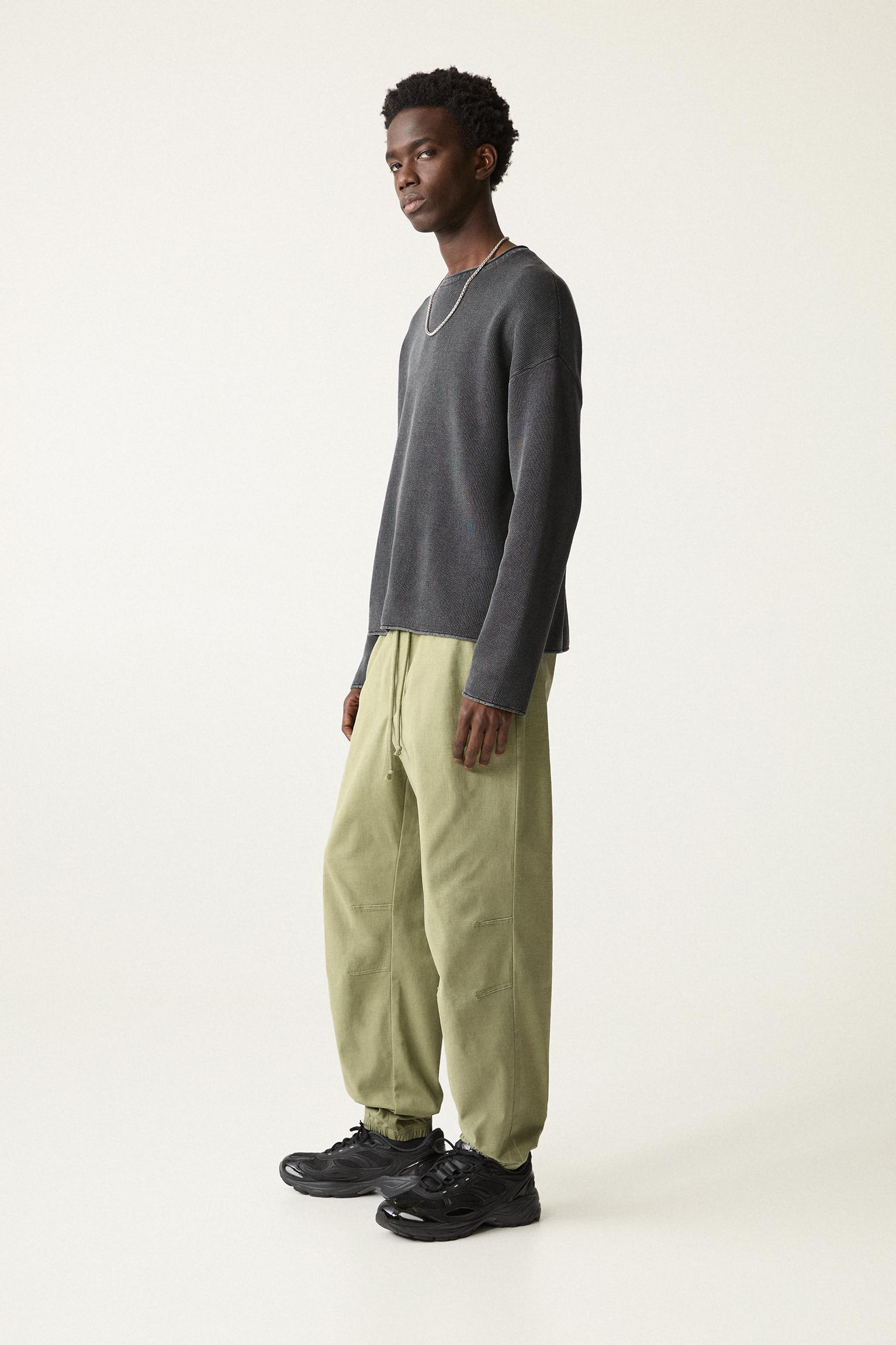 Textured sweatpants Product Image