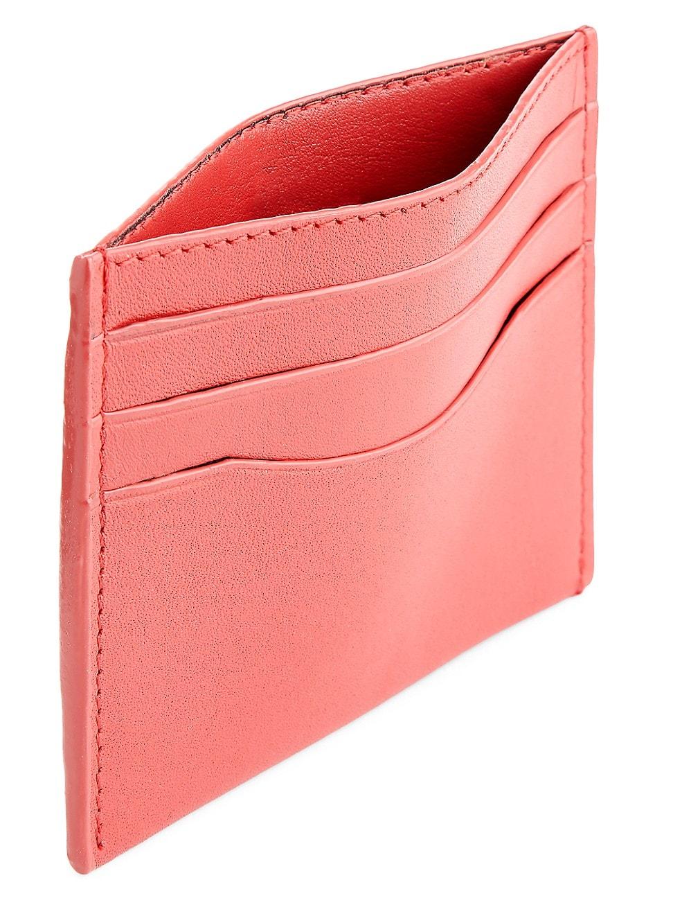 RFID-Blocking Leather Cardholder Product Image